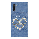 Personalized Grandma Kid Phone Case Printed 22MAR-HC21
