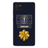 Personalized Indiana Thin Blue Line Phone Case Printed 22MAR-DT23