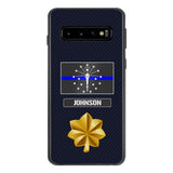 Personalized Indiana Thin Blue Line Phone Case Printed 22MAR-DT23