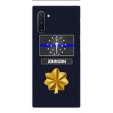 Personalized Indiana Thin Blue Line Phone Case Printed 22MAR-DT23