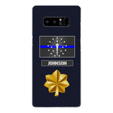 Personalized Indiana Thin Blue Line Phone Case Printed 22MAR-DT23