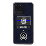 Personalized New York Thin Blue Line Phone Case Printed 22MAR-DT23