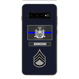 Personalized New York Thin Blue Line Phone Case Printed 22MAR-DT23