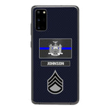 Personalized New York Thin Blue Line Phone Case Printed 22MAR-DT23