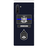 Personalized New York Thin Blue Line Phone Case Printed 22MAR-DT23