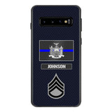 Personalized New York Thin Blue Line Phone Case Printed 22MAR-DT23