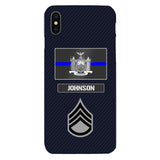 Personalized New York Thin Blue Line Phone Case Printed 22MAR-DT23