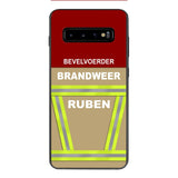 Personalized Netherlands Firefighter Phone Case Printed 22MAR-DT24
