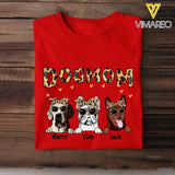 Personalized Dog Mom Tshirt Printed 22MAR-DT23