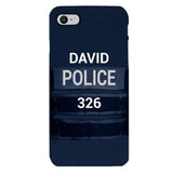 PERSONALIZED POLICE PHONCASE 3N