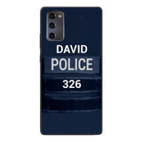 PERSONALIZED POLICE PHONCASE 3N