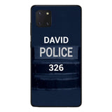 PERSONALIZED POLICE PHONCASE 3N