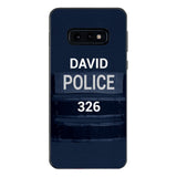 PERSONALIZED POLICE PHONCASE 3N