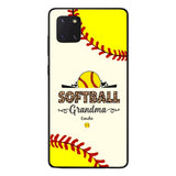 Personalized Softball Grandma Phone Case 3N 2503