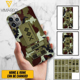 Personalized Irish Soldier Camo Phone Case Printed 25MAR-VQ25