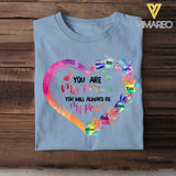 Personalized You Are My Person You Will Always Be My Person Tshirt Printed 22MAR-DT24