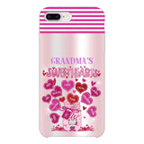 Personalized Grandma's Sweet Hearts Phone Case 3C 2503