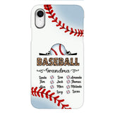 Personalized Baseball grandma Phone Case 3N 2603
