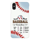 Personalized Baseball grandma Phone Case 3N 2603