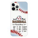 Personalized Baseball grandma Phone Case 3N 2603