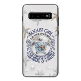 PERSONALIZED AUGUST TURTLE GIRL PHONECASE QTTQ2803