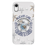 PERSONALIZED AUGUST TURTLE GIRL PHONECASE QTTQ2803