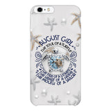 PERSONALIZED AUGUST TURTLE GIRL PHONECASE QTTQ2803