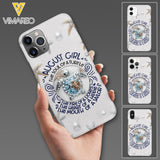 PERSONALIZED AUGUST TURTLE GIRL PHONECASE QTTQ2803