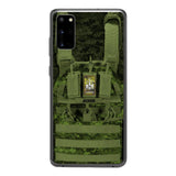 Personalized Canadian Soldier Phone Case Printed 25MAR-DT28