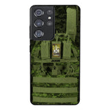 Personalized Canadian Soldier Phone Case Printed 25MAR-DT28
