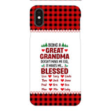 Personalized Great Grandma Phone Case Printed T3Q 2803