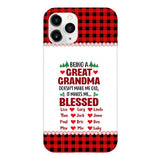 Personalized Great Grandma Phone Case Printed T3Q 2803