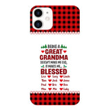 Personalized Great Grandma Phone Case Printed T3Q 2803