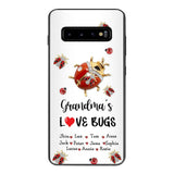 Personalized Grandma's Love Bugs Phone Case Printed 25MAR-DT28