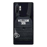 Personalized Thin Blue Line Phone Case Printed 25MAR-LN28