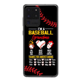 Personalized Baseball Grandma Phone Case Printed 3N 3003