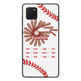 Personalized Baseball Grandma Phone Case Printed T3Q 2903