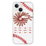 Personalized Baseball Grandma Phone Case Printed T3Q 2903