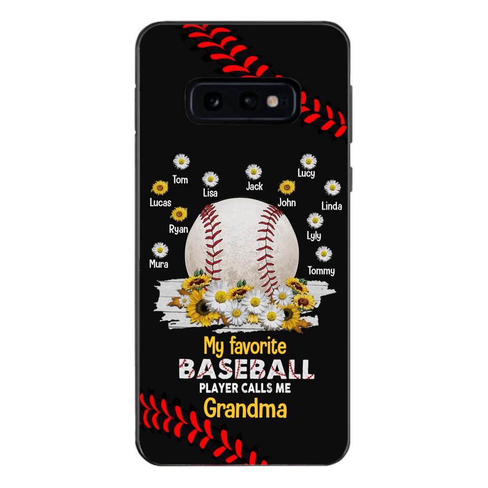 Personalized Baseball Grandma Phone Case Printed V3Q 2903