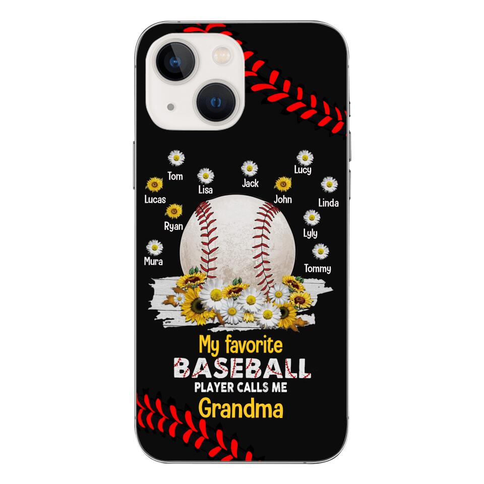 Personalized Baseball Grandma Phone Case Printed V3Q 2903