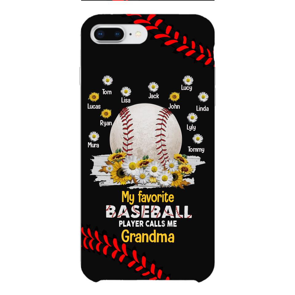 Personalized Baseball Grandma Phone Case Printed V3Q 2903