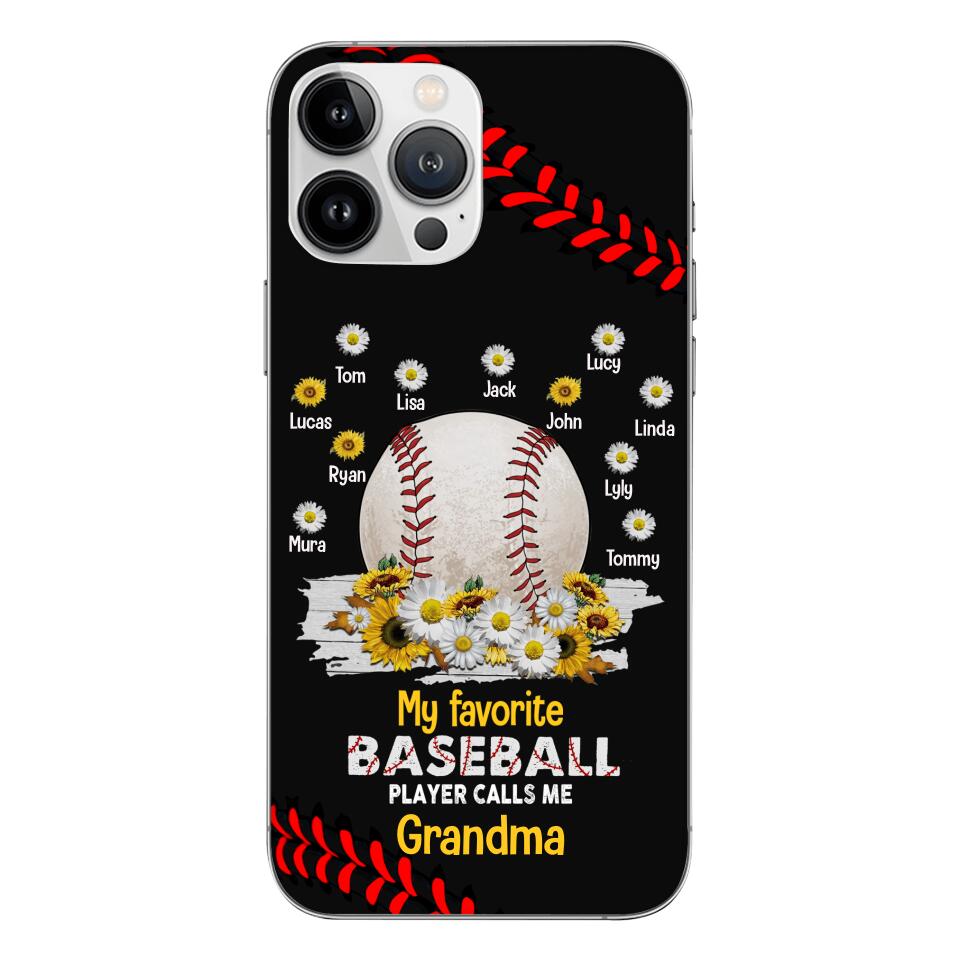 Personalized Baseball Grandma Phone Case Printed V3Q 2903