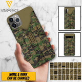 Personalized Swiss Soldier/Veterans Phone Case Printed 22MAR-HQ31