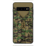 Personalized Swiss Soldier/Veterans Phone Case Printed 22MAR-HQ31
