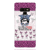 Personalized Grandma Nurse Phone Case Printed 22APR-MQ01
