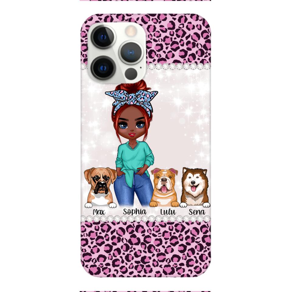 Personalized Dog Lover Phone case Printed 22APR-LN01