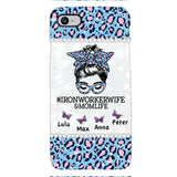 Personalized Ironworkerwife & Momlife Phone Case Printed 22APR-HC01