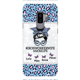 Personalized Ironworkerwife & Momlife Phone Case Printed 22APR-HC01