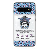 Personalized Ironworkerwife & Momlife Phone Case Printed 22APR-HC01