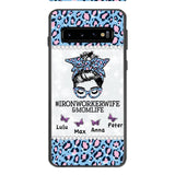 Personalized Ironworkerwife & Momlife Phone Case Printed 22APR-HC01